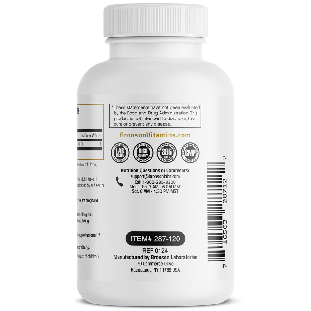 Bronson Vitamins trusted since 1960