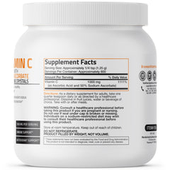 Bronson Buffered Vitamin C Powder 1 kg packaging