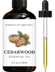 Brooklyn Botany Cedarwood Essential Oil 4 oz bottle