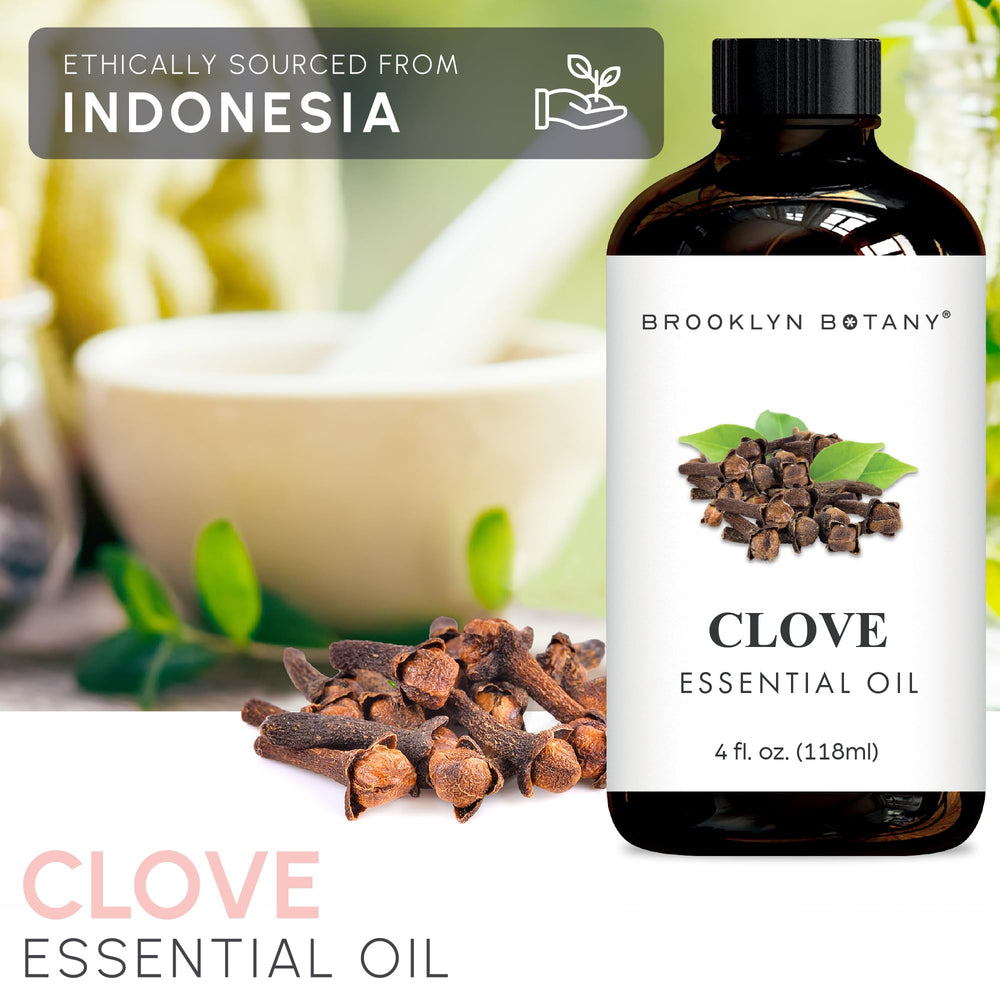 Lab-tested Brooklyn Botany Clove Essential Oil