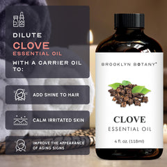 Clove oil blending with other essential oils