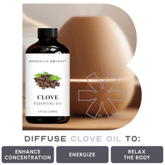USA bottled clove essential oil by Brooklyn Botany