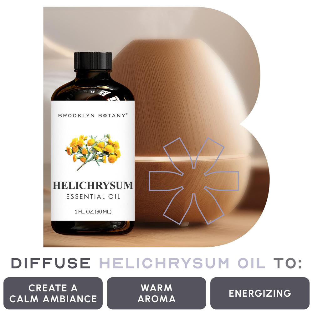 Brooklyn Botany collection of essential oils including Helichrysum