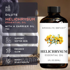Packaging for Brooklyn Botany Helichrysum essential oil