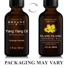Ylang Ylang essential oil with glass dropper for precise dosing