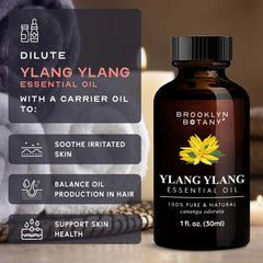 Ylang Ylang essential oil suitable for massage and aromatherapy