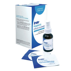 Bruder Hygienic Eyelid Cleansers wipes close-up for gentle daily eyelid care