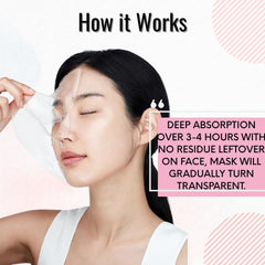BSF SKIN Deep Collagen Hydrogel Mask featuring niacinamide for barrier hydration