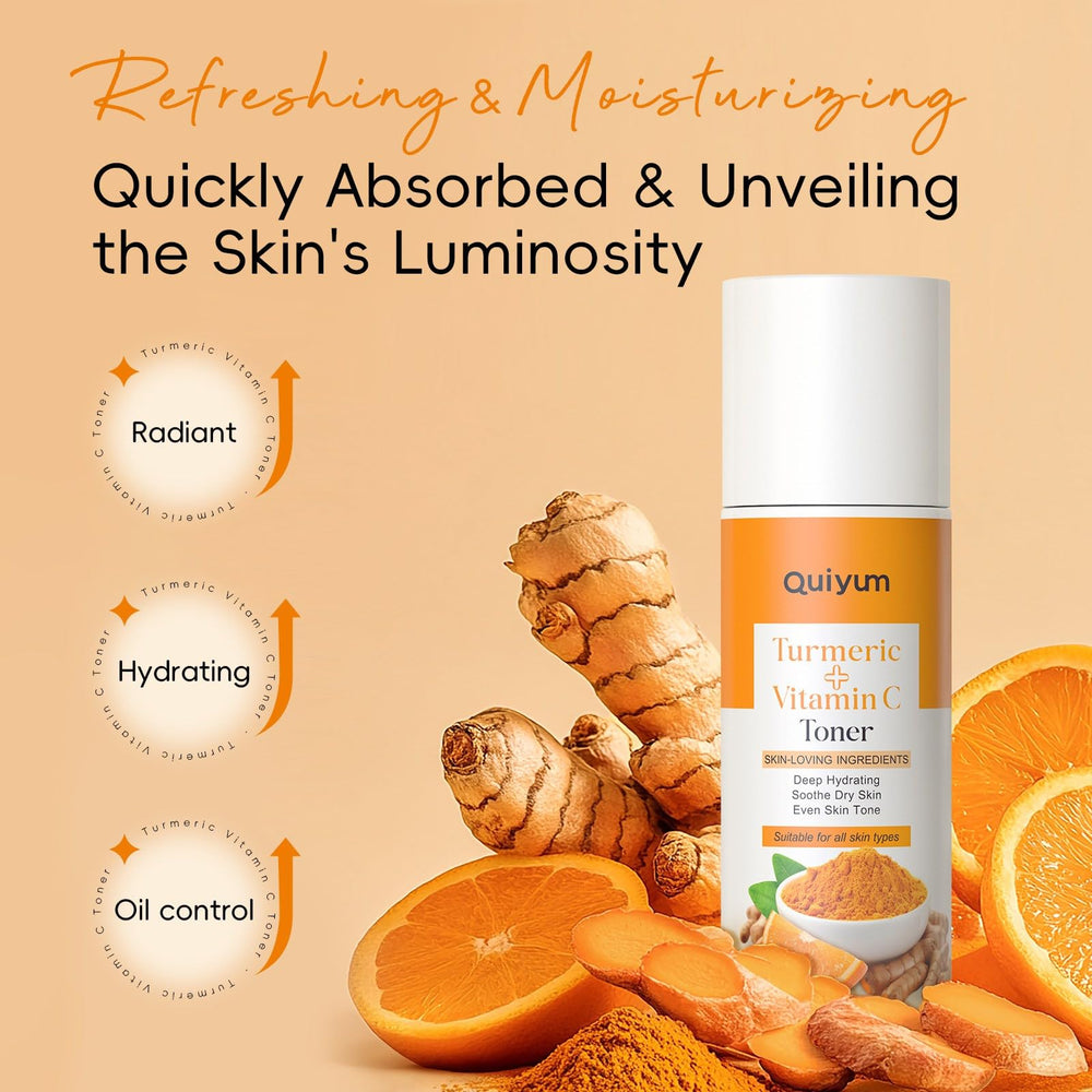BSMKCL Turmeric Toner texture close-up showing smooth hydrating finish