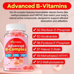 Nutritional ingredients for BSSTABBON methylated B gummies