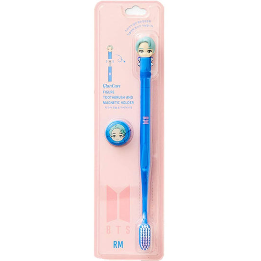 BTS Character Figure Toothbrush with Magnetic Holder - RM front view