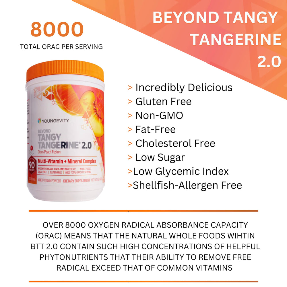 Certified Organic label for Tangy Tangerine 2.0