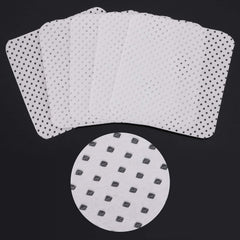 BTYMS lint-free cotton pads for precise eyelash extension glue cleanup