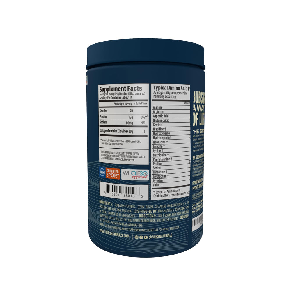 Collagen powder mixing into coffee or beverage