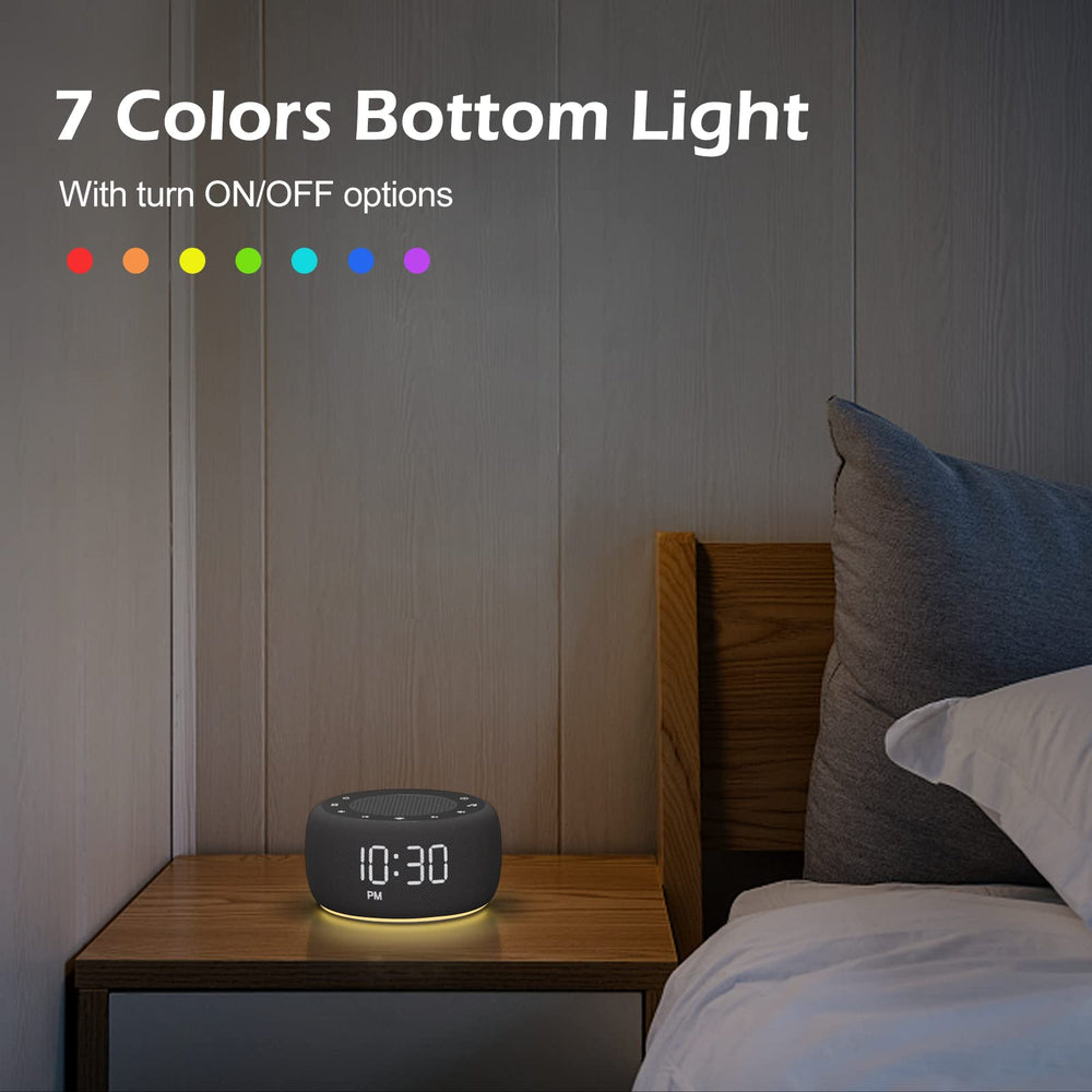 Buffbee 7-color bottom light configured to create ambient mood and focus