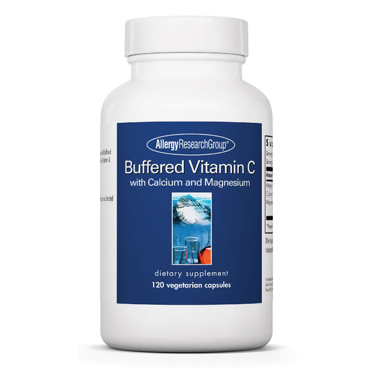 Buffered Vitamin C capsules 100mg per serving
