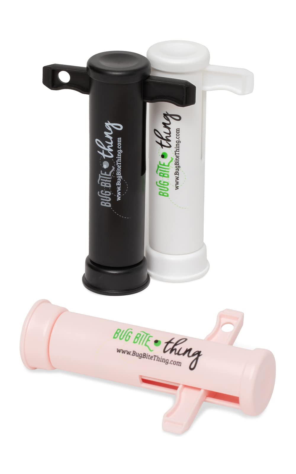BUG BITE THING suction tool in white pack offers portable bite relief on the go.