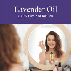 Lavender essential oil in diffuser for aromatherapy