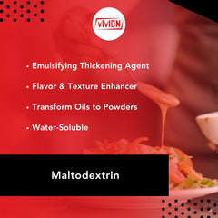Bulk maltodextrin powder for manufacturing use (5 kg)