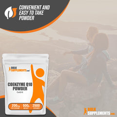 Gluten-free CoQ10 powder packaging and label