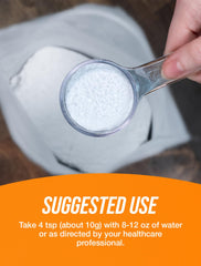 Serving scoop with Essential Amino Acids powder