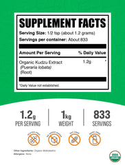 Scoop with Kudzu Root Extract powder serving