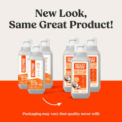 Back view of Bulletproof Brain Octane C8 MCT Oil Pack of 3 (16 oz each)