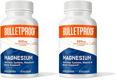 Front view of Bulletproof Magnesium Capsules 90-count (Pack of 2)