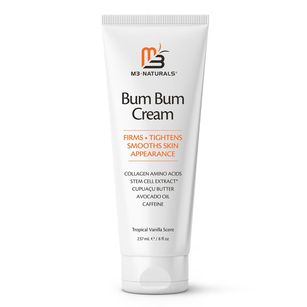 Bum Bum Cream Lemon Vanilla jar with 8 oz bottle