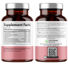 Close-up of Bump Mini prenatal vitamin capsules