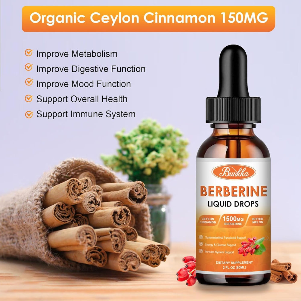 Graphic illustrating the 10-in-1 Berberine blend ingredients
