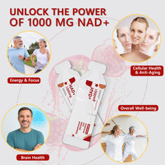 Daily usage of NAD liquid packet in routine