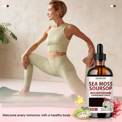 Burdock root ingredient in sea moss drops