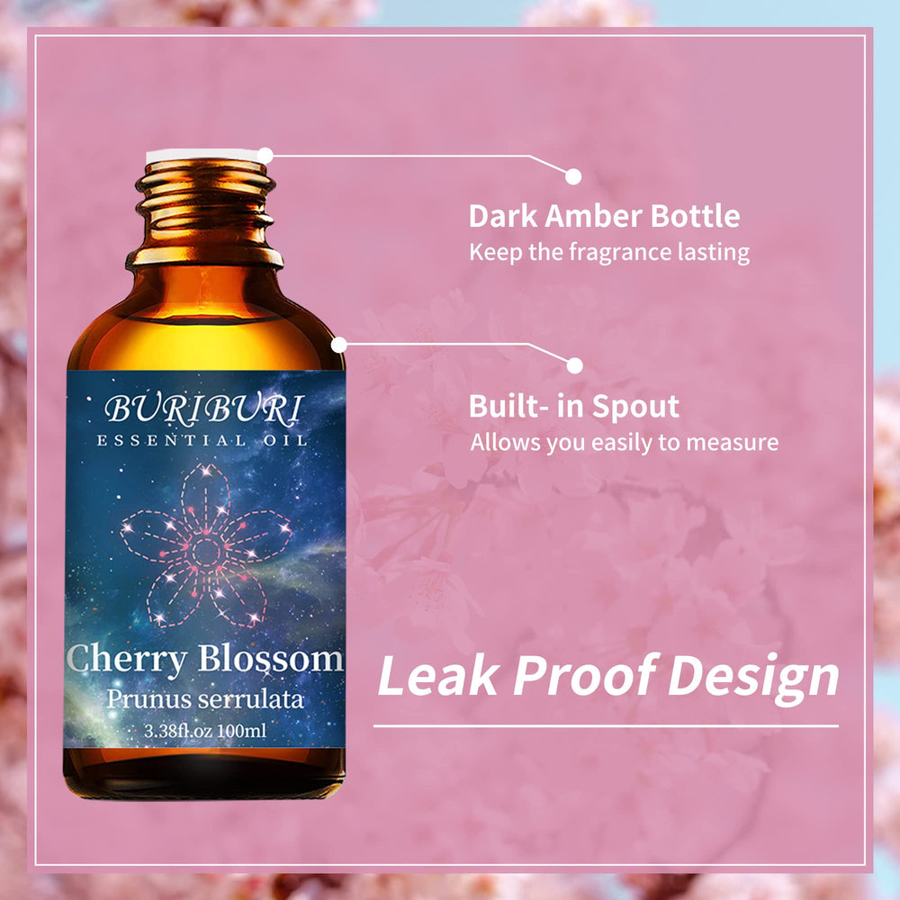 Using BURIBURI Cherry Blossom Essential Oil in a diffuser