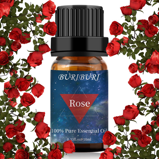 BURIBURI Rose essential oil 10ml bottle
