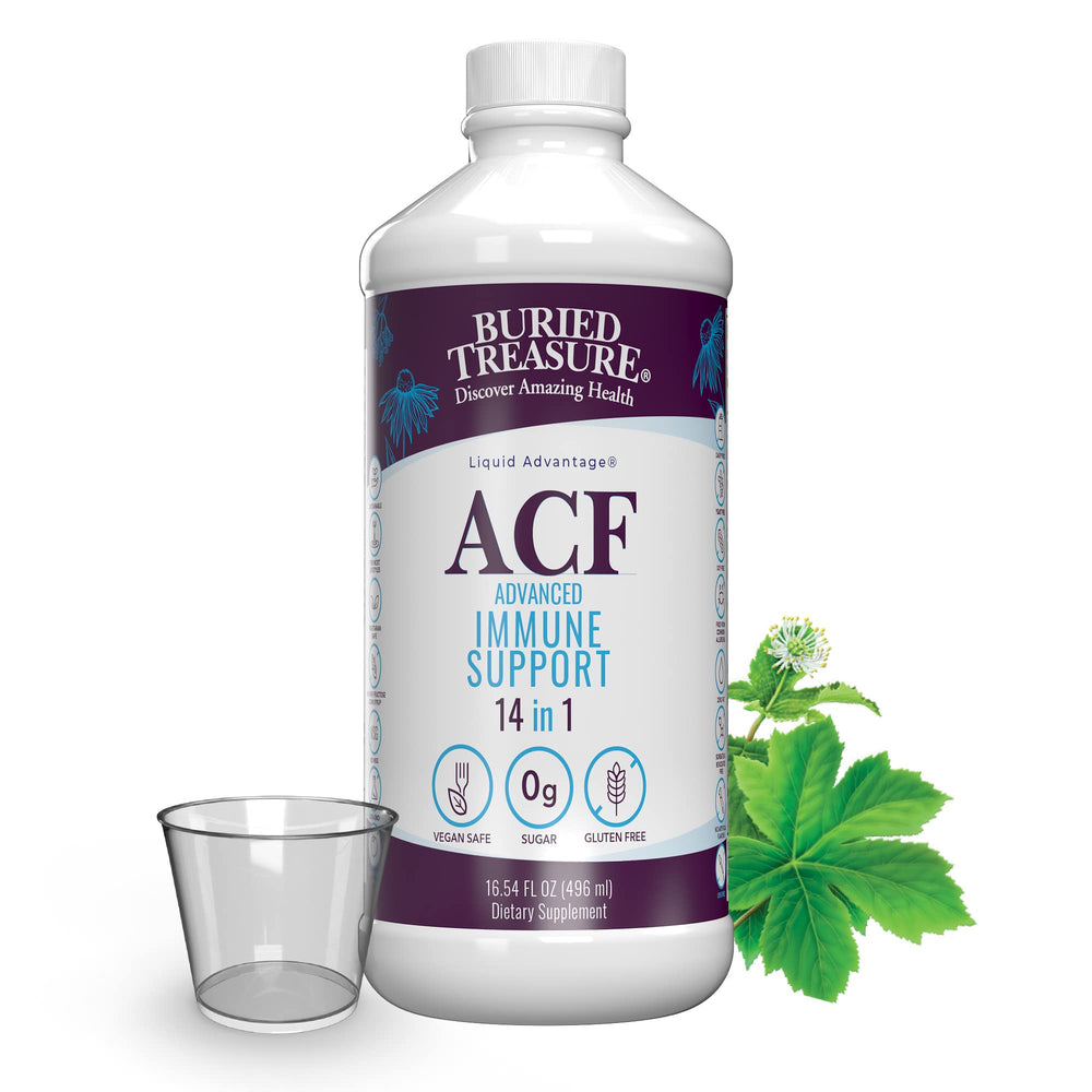 Bottle of Buried Treasure ACF Immune Support