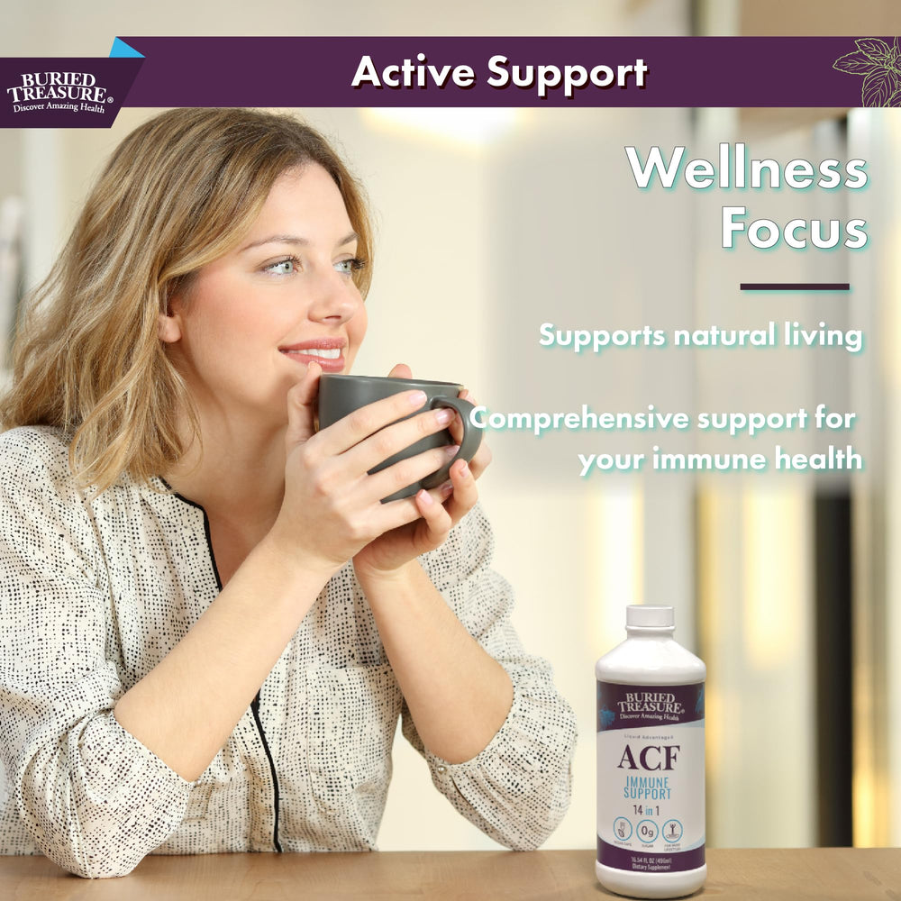 Ingredients: Elderberry, Vitamin C, Zinc in Buried Treasure ACF