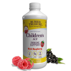 16oz Buried Treasure Children's ACF bottle label