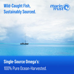 Burpless omega-3 capsules with natural lemon flavor