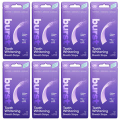 Burst Teeth Whitening Breath Strips Polar Mint 8-Pack packaging