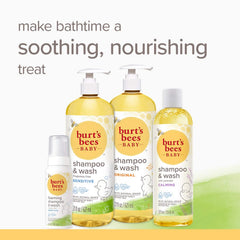 Pediatrician tested seal on Burt's Bees Baby Shampoo & Wash Calming