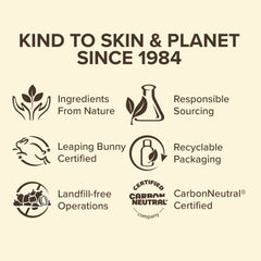 Burts Bees rich, buttery texture image indicates non-greasy absorption