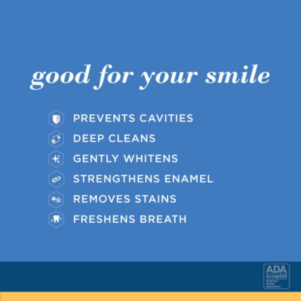 Peppermint leaf with Burt's Bees toothpaste for natural flavor