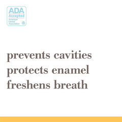 Back view of Burt's Bees Mountain Mint toothpaste 3-pack