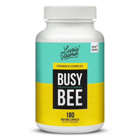 Busy Bee Vitamin B Complex bottle front view