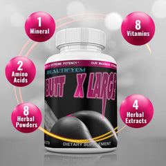 Butt XLarge capsules displayed on a white background