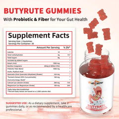 Graphic showing 2 billion CFU Bacillus coagulans in the gummies