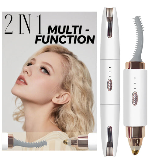 BUV heated eyelash curler with 6s heat for a quick, natural lift.