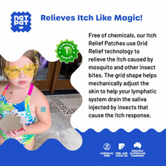 BUZZPATCH NATPAT Magic Patch waterproof design stays on during play and showers
