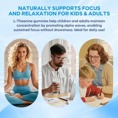 Vegan and Non-GMO BVIVLOO L-Theanine Gummies
